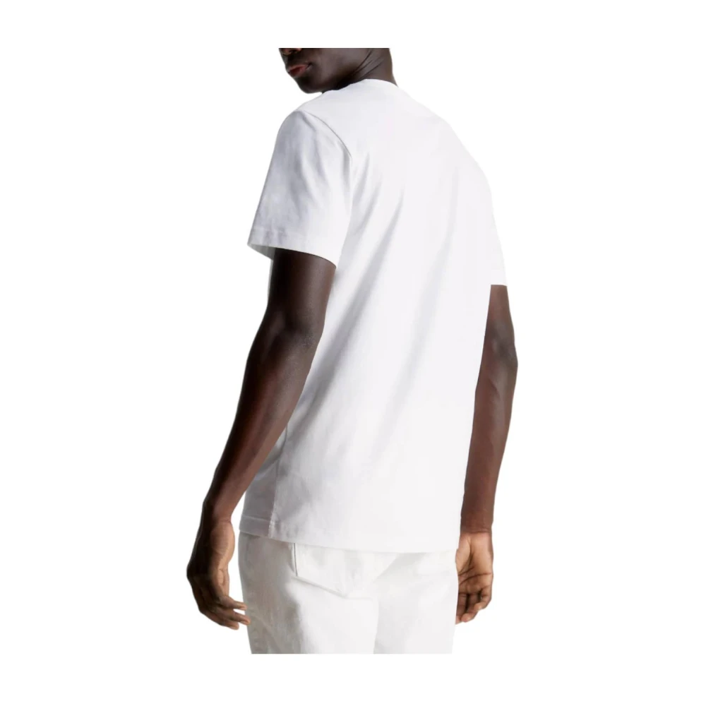 Calvin Klein Moderne Verfijnde Wit T-shirt White Heren