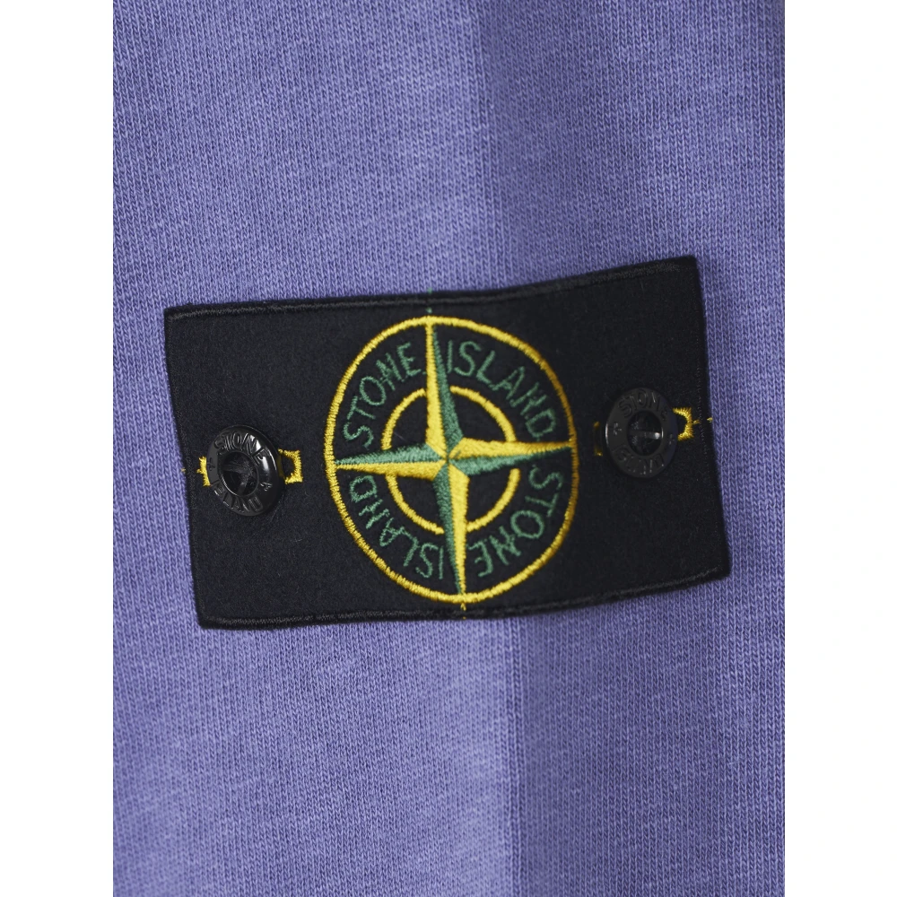 Stone Island Stijlvolle Sweaters Collectie Purple Heren