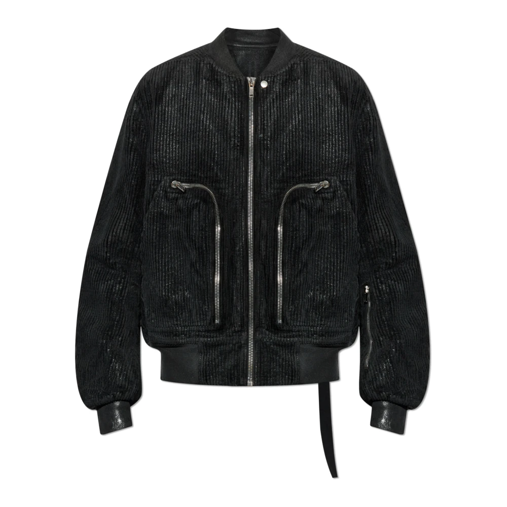 Rick Owens Jas Bauhaus Flight bomber type Black Heren