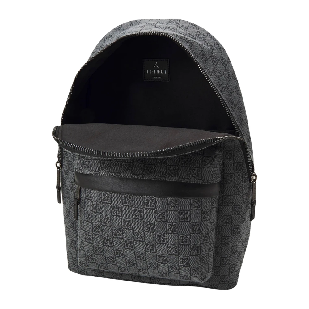 Jordan Monogram Zwarte Rugzak Unisex Sportief Ontwerp Gray Unisex