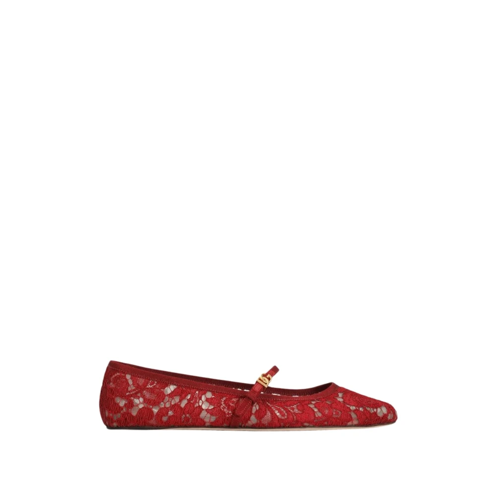 Dolce & Gabbana Bailarina de encaje