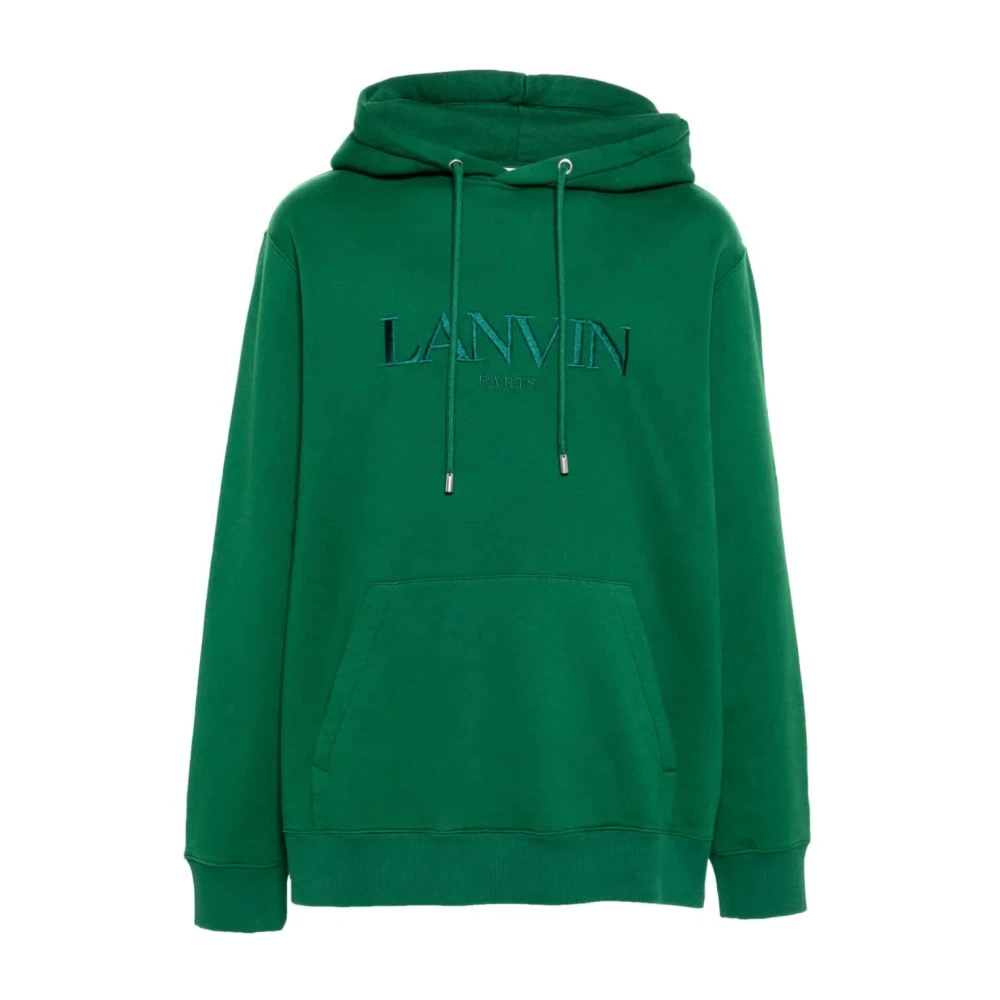 Lanvin Oversized Hoodie Green, Herr