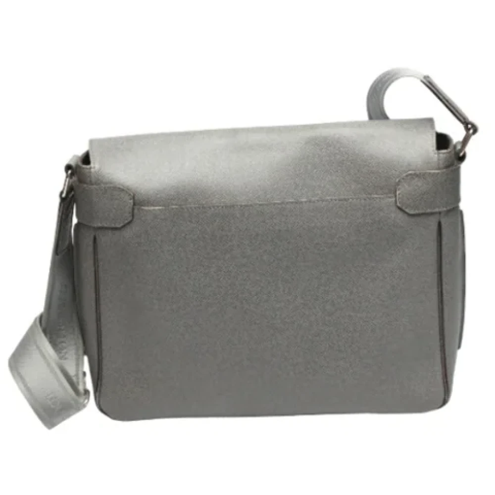 Louis Vuitton Vintage Pre-owned Leather louis-vuitton-bags Gray Dames