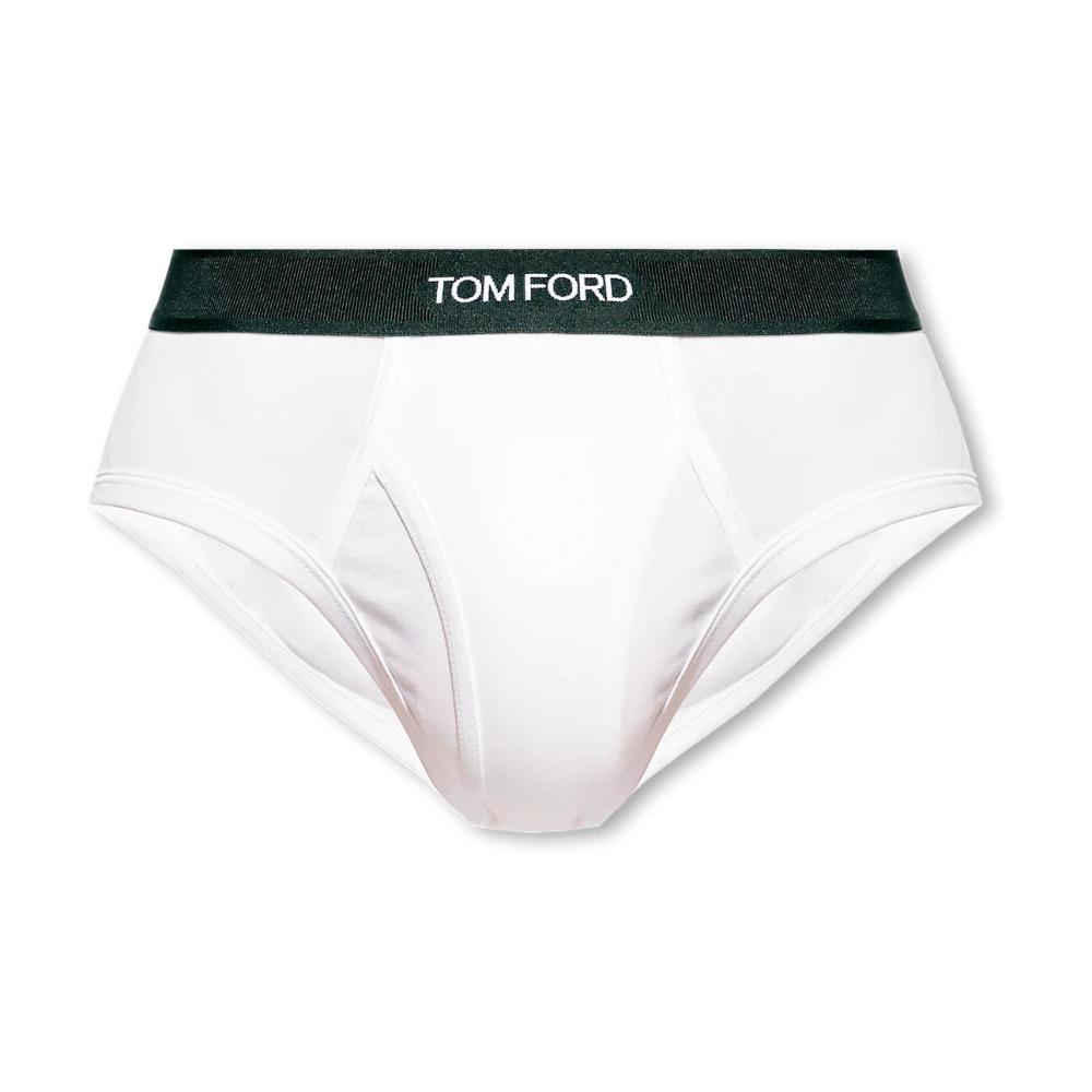 Tom Ford - Briefs Con Logo - Underwear - Hombre - Blanco - M