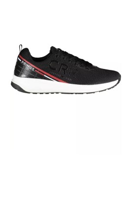 black-polyester-sneaker-with-application-and-logo