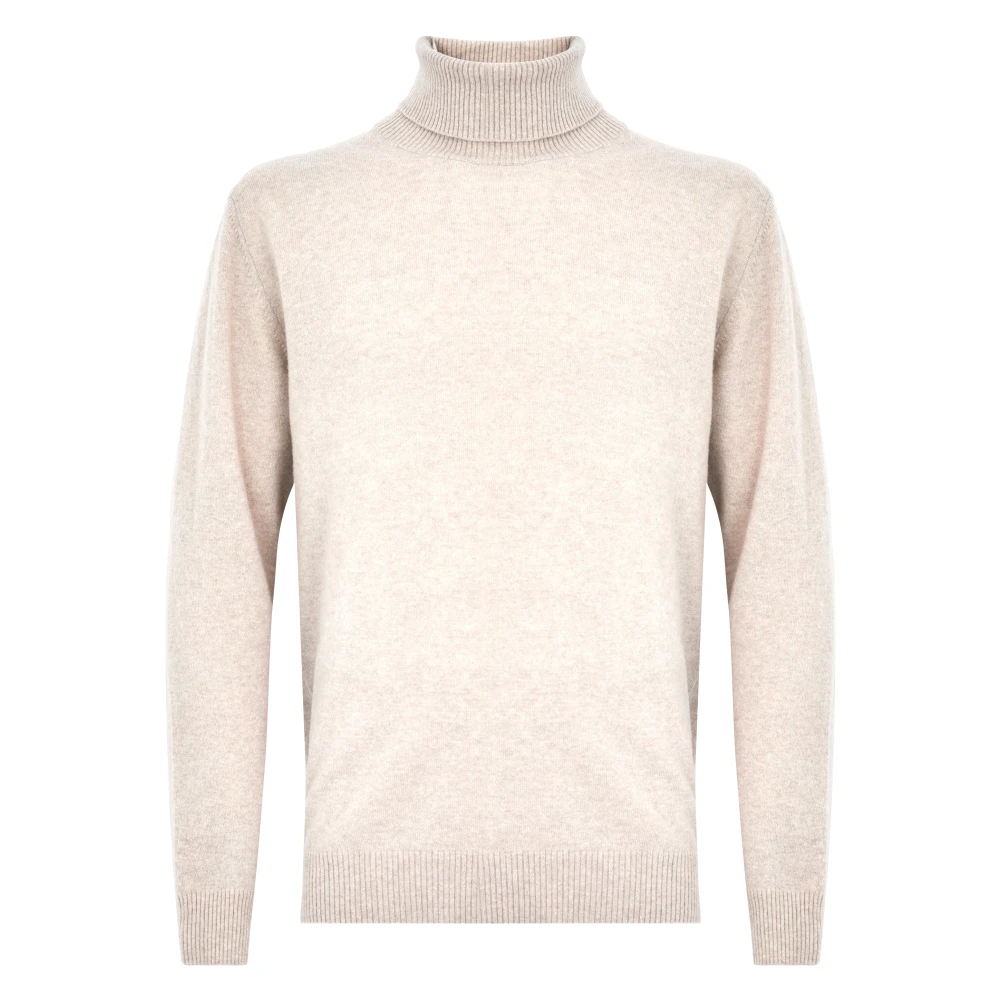Daniele Fiesoli Merino Cashmere Coltrui Trui Grijs Gray Heren