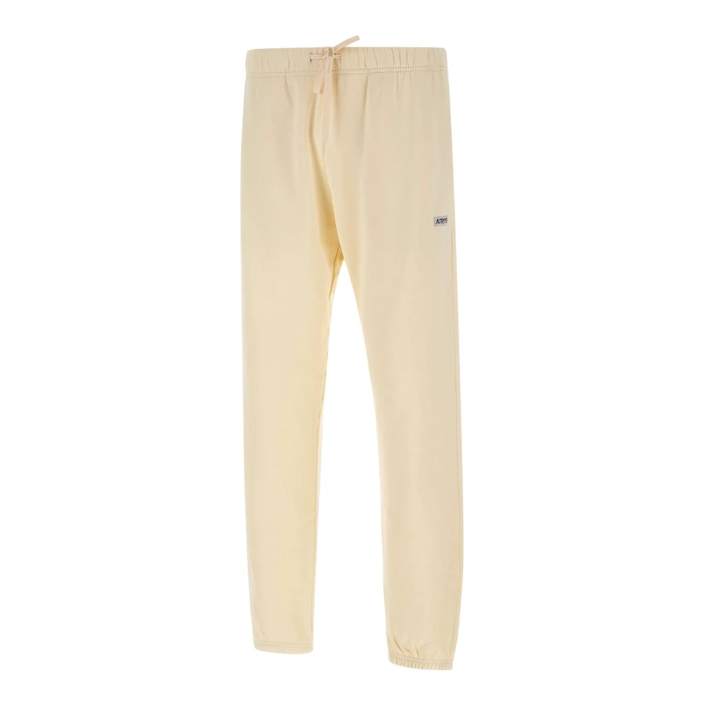 Autry Stijlvolle Sweatpants voor Mannen White Heren