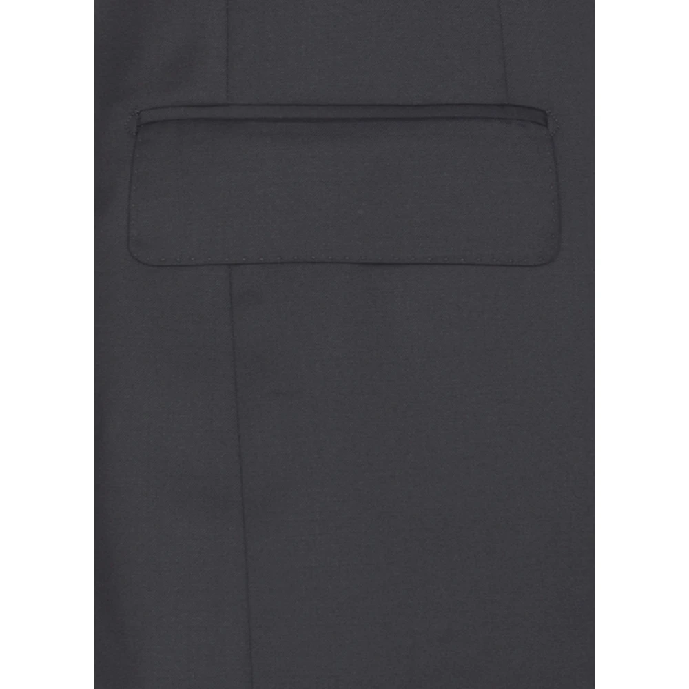 Tagliatore Blauw pak Black Heren