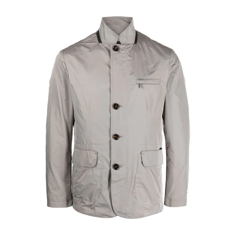 Moorer Light Jackets Gray, Herr