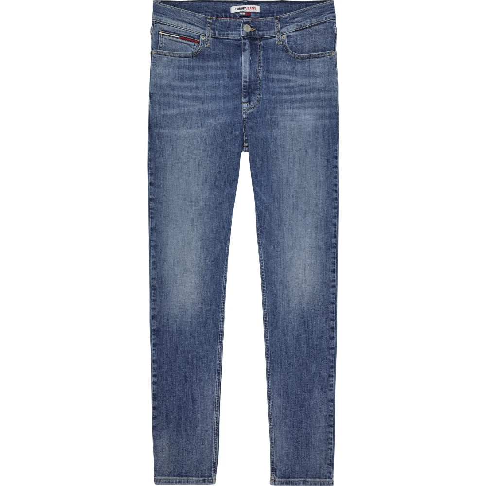 Tommy Jeans Men's Blue Skinny Fit Denim Trousers - Slim Fit Jeans - W32 - Jeans