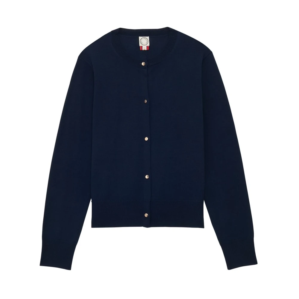 Ines De La Fressange Paris Cesarion Cardigan Blue Dames
