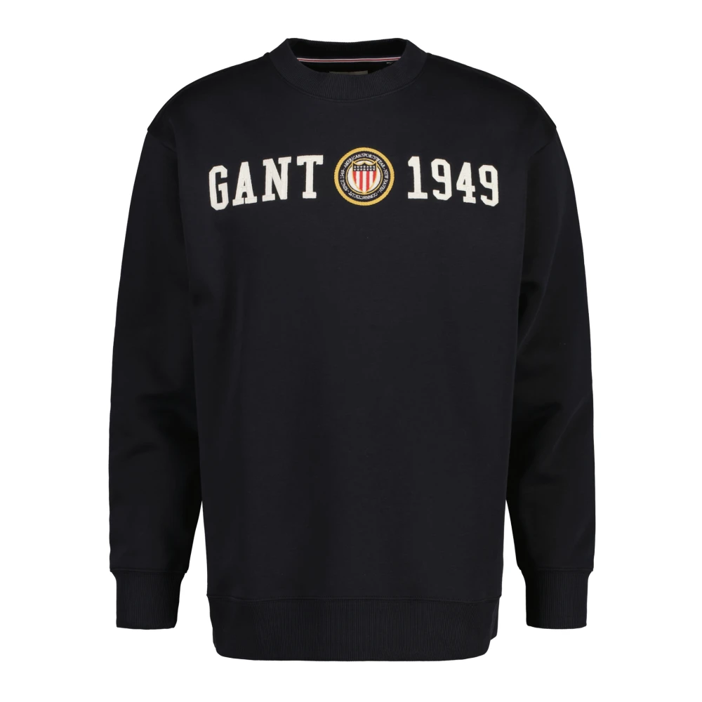 Gant Stijlvolle Gebreide Collectie Black Heren