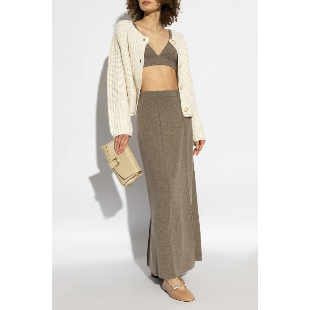 Lisa Yang Kasjmier vest Suzie Beige Dames
