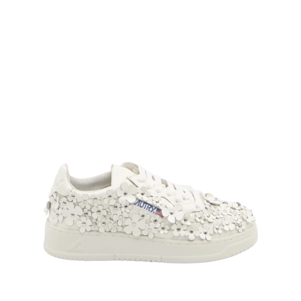 Autry Women's White Casual Sneakers For Everyday Wear