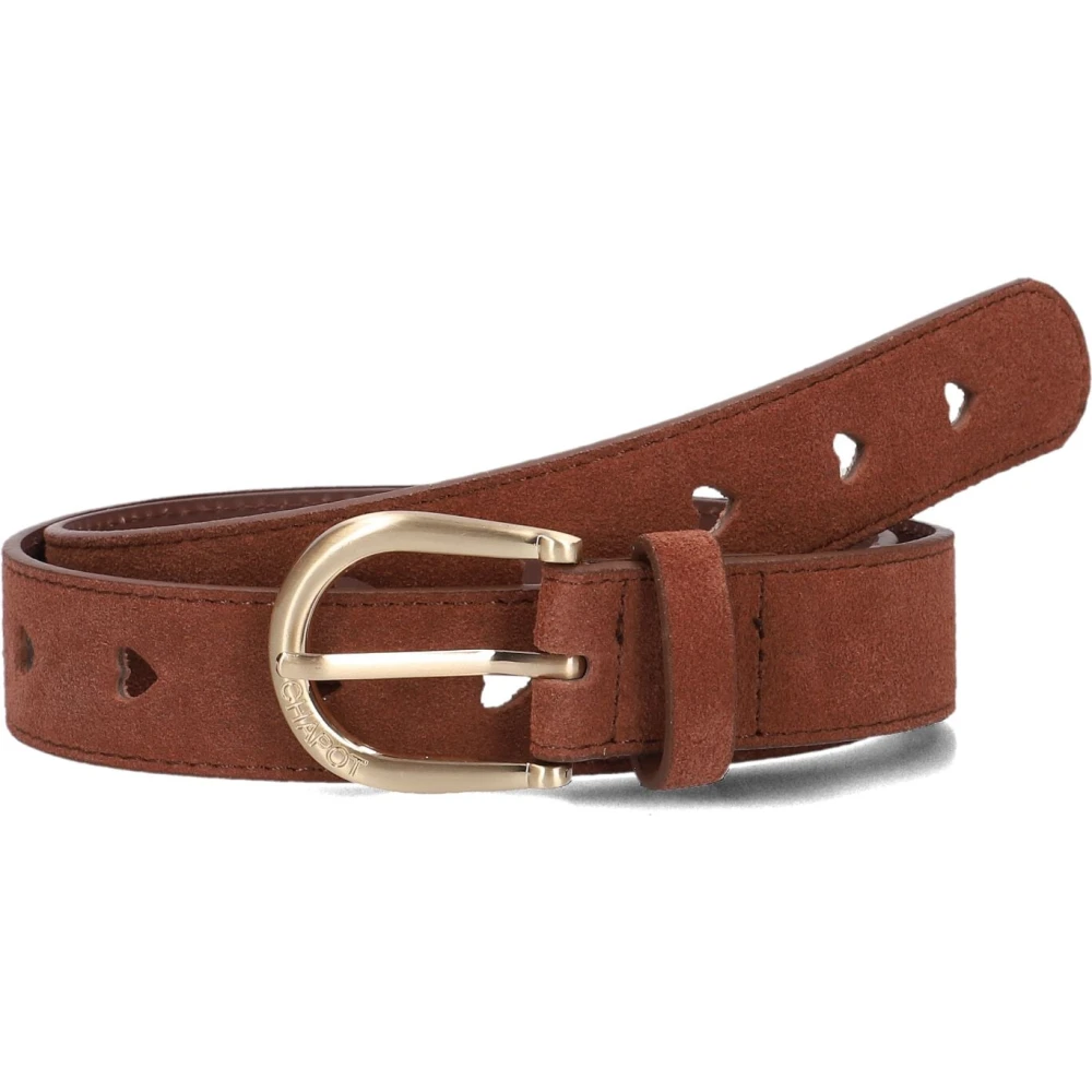 Fabienne Chapot Cut It Out Riem in Cognac Brown Dames