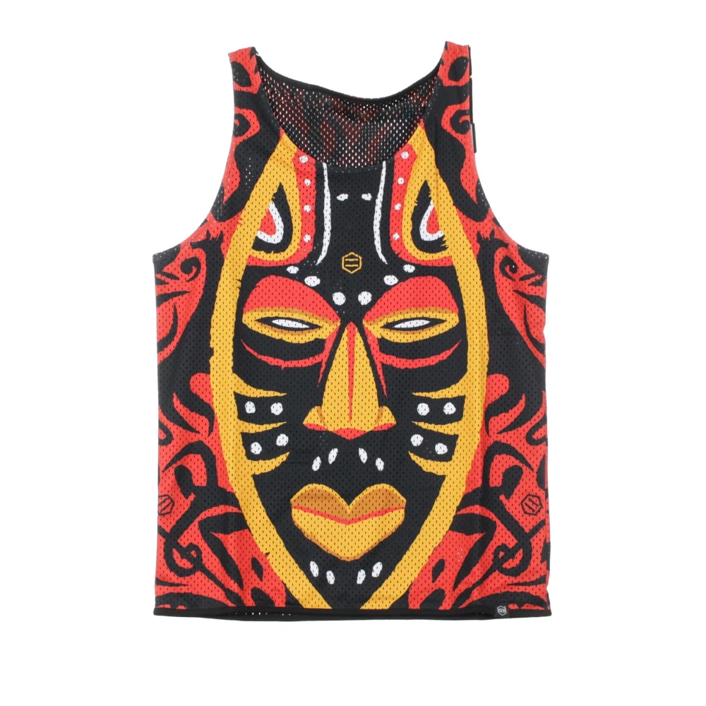Dolly Noire Omkeerbaar Basketbal Tanktop met Logo Multicolor Dames