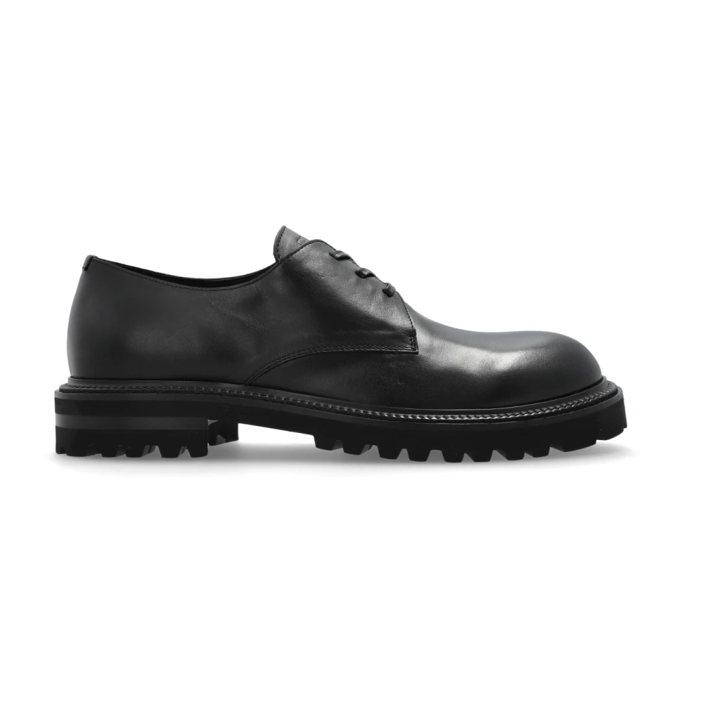 Giorgio Armani Uomo Nero Scarpe, 43 Eu, New,
