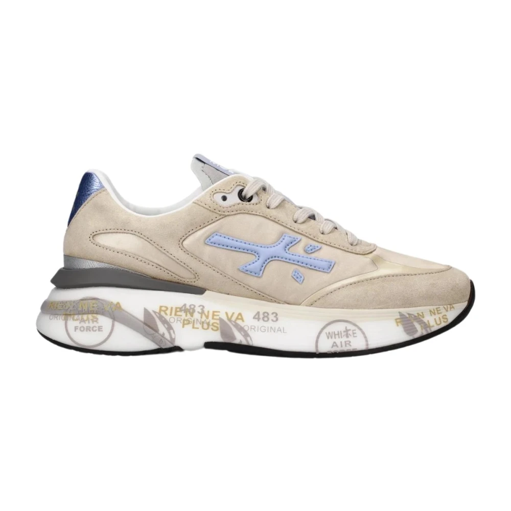 Premiata Lättvikts Beige Sportskor Beige, Dam