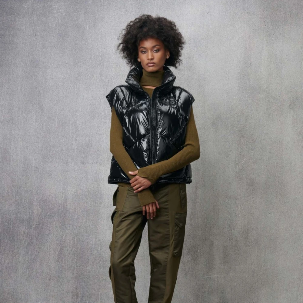 Blauer Stijlvolle Lorna Jassen Black Dames