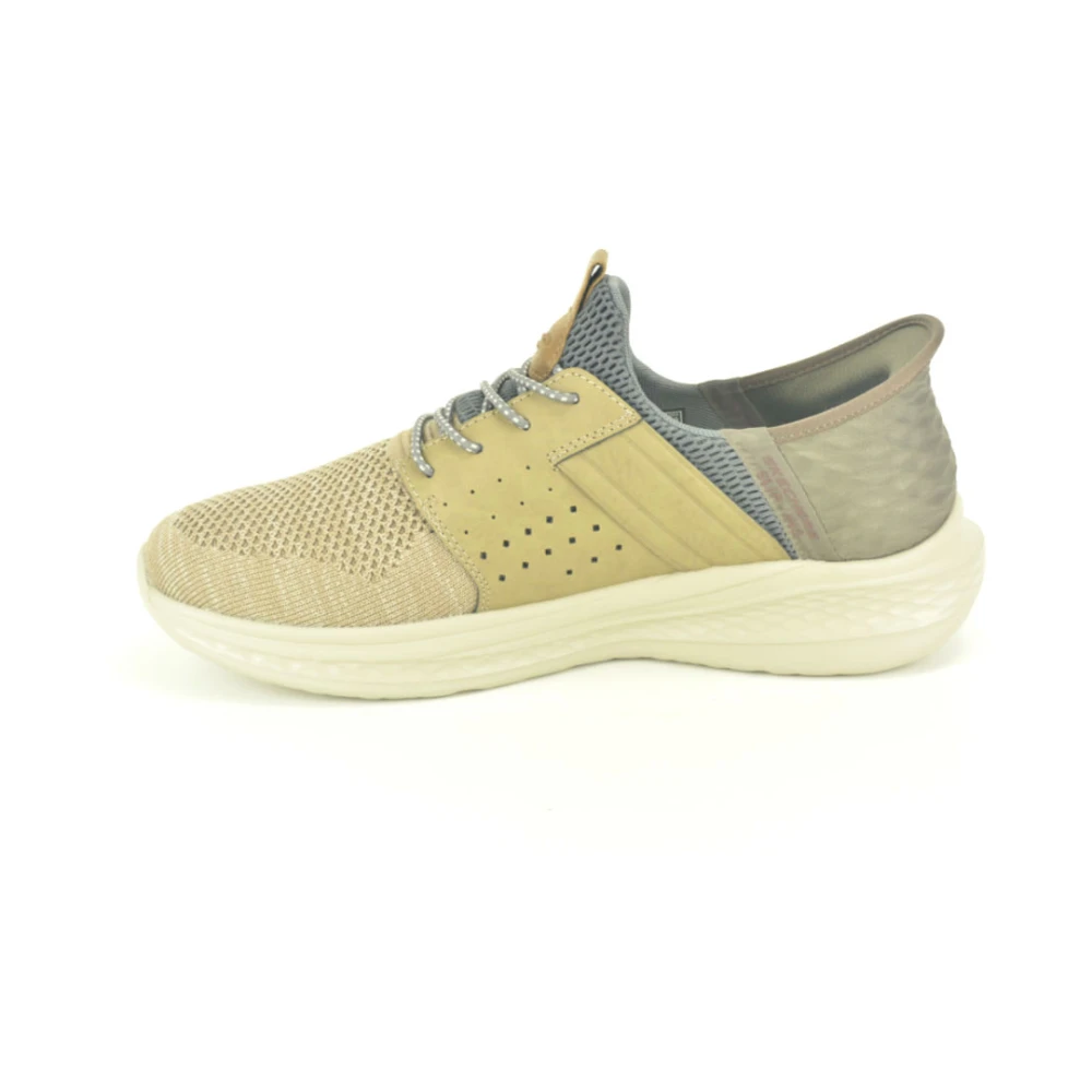 Skechers Lycra + Elastische Slip-In Heren Schoenen Veelkleurig Multicolor