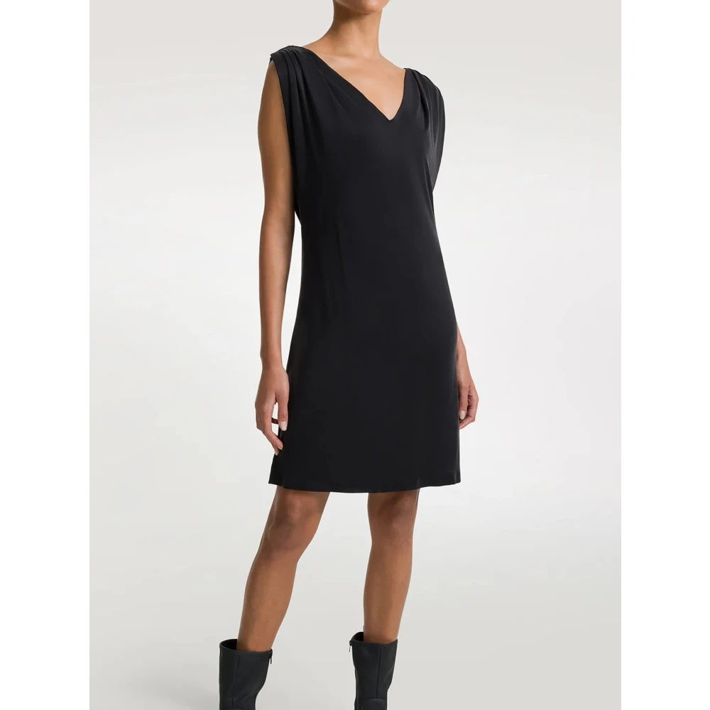 RRD V-hals Jurk Black Dames
