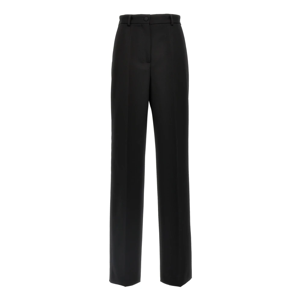 Dolce & Gabbana Mujer Negro Pantalones, Talla: S