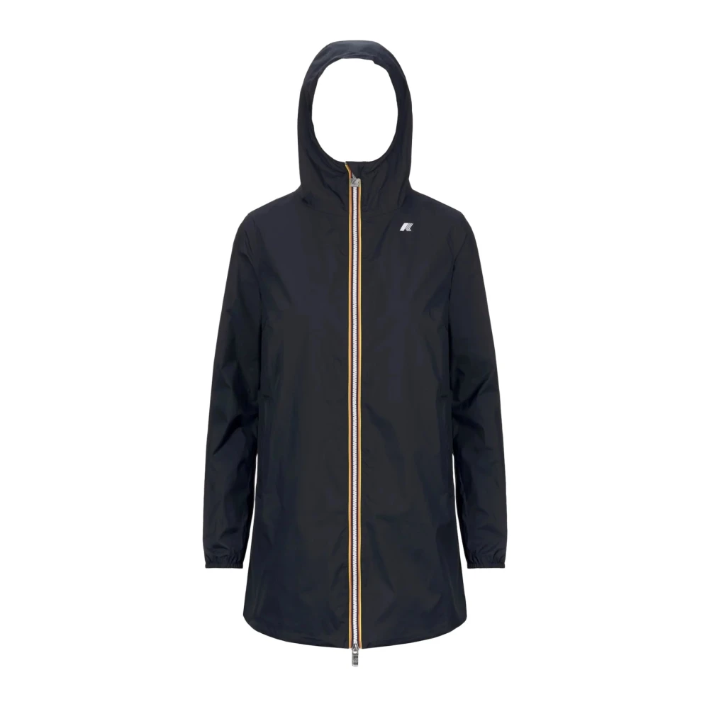 K-way Nylon Jas Blue Dames