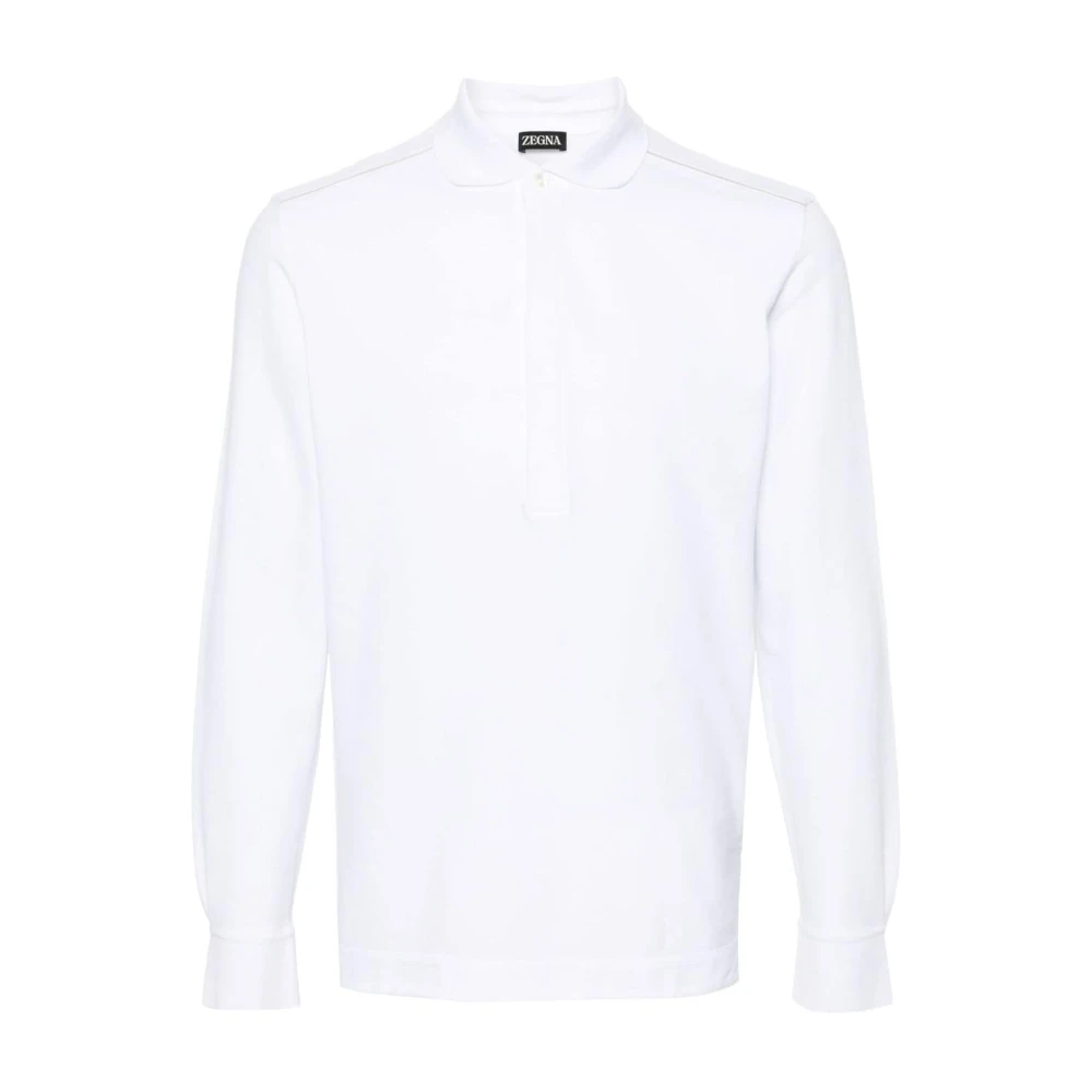 Ermenegildo Zegna Witte T-shirts en Polos White Heren