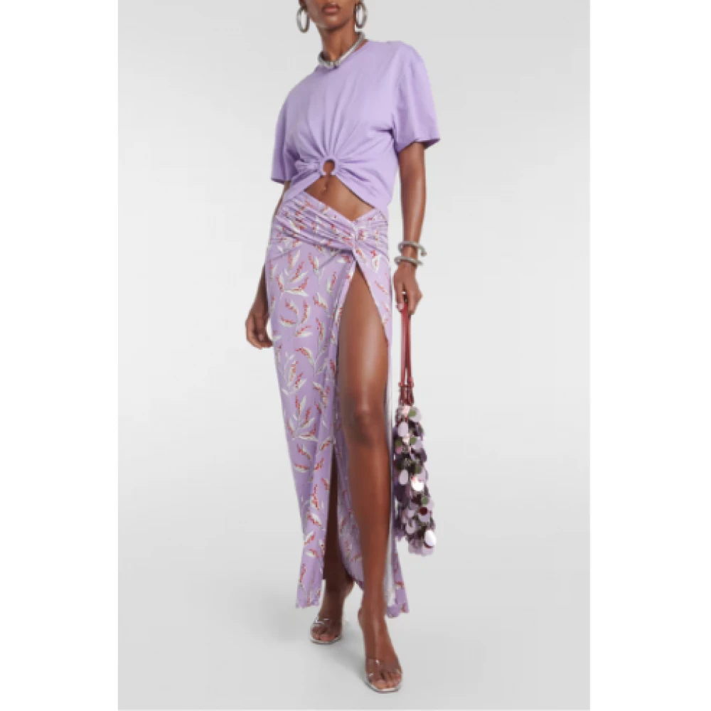 Paco Rabanne Lavendel Top Mode Stijl Purple Dames