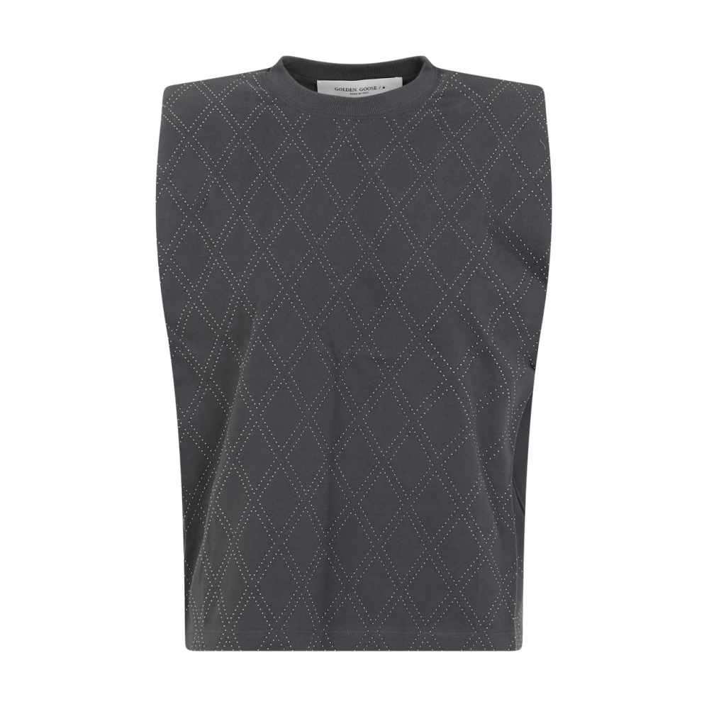 Tops > Sleeveless Tops - - Golden Goose - Modalova