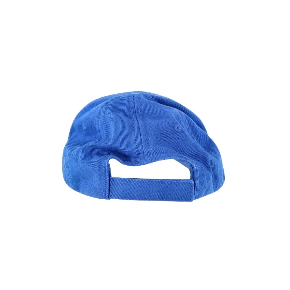 Balenciaga Vintage Pre-owned Cotton hats Blue Dames