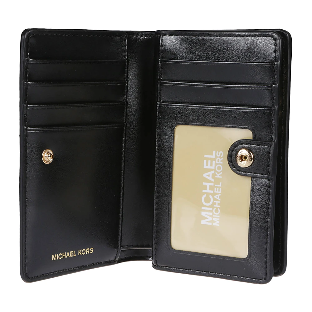 Michael Kors Snap Jet Set Portemonnee Black Dames