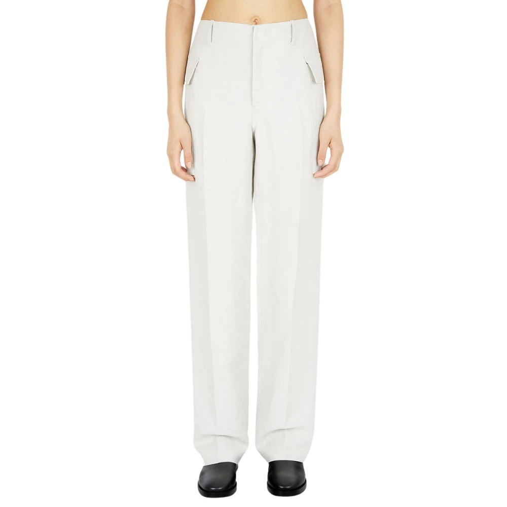 Durazzi Milano Donna Bianco Pantaloni, M, New,
