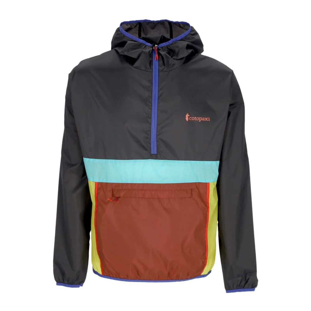 Cotopaxi Winddichte Anorak Halve Rits Black Heren