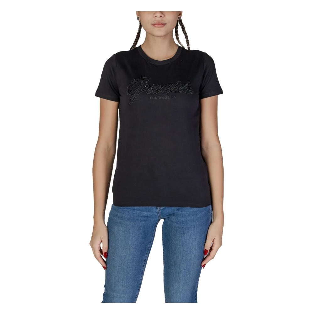Guess - Tops > T-Shirts - Black - Guess - Modalova