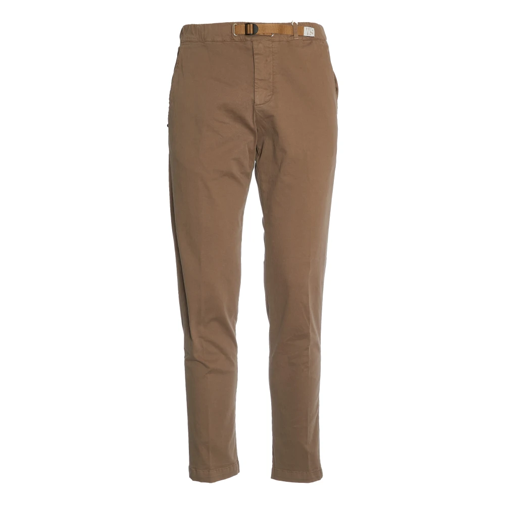 White Sand Khaki Chino Broek voor Mannen Brown Heren