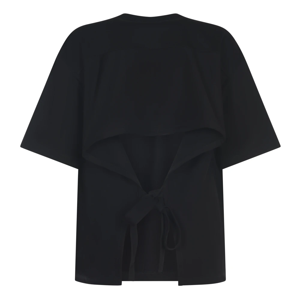 Ganni Zwarte Stijlvolle Jurk Black Heren