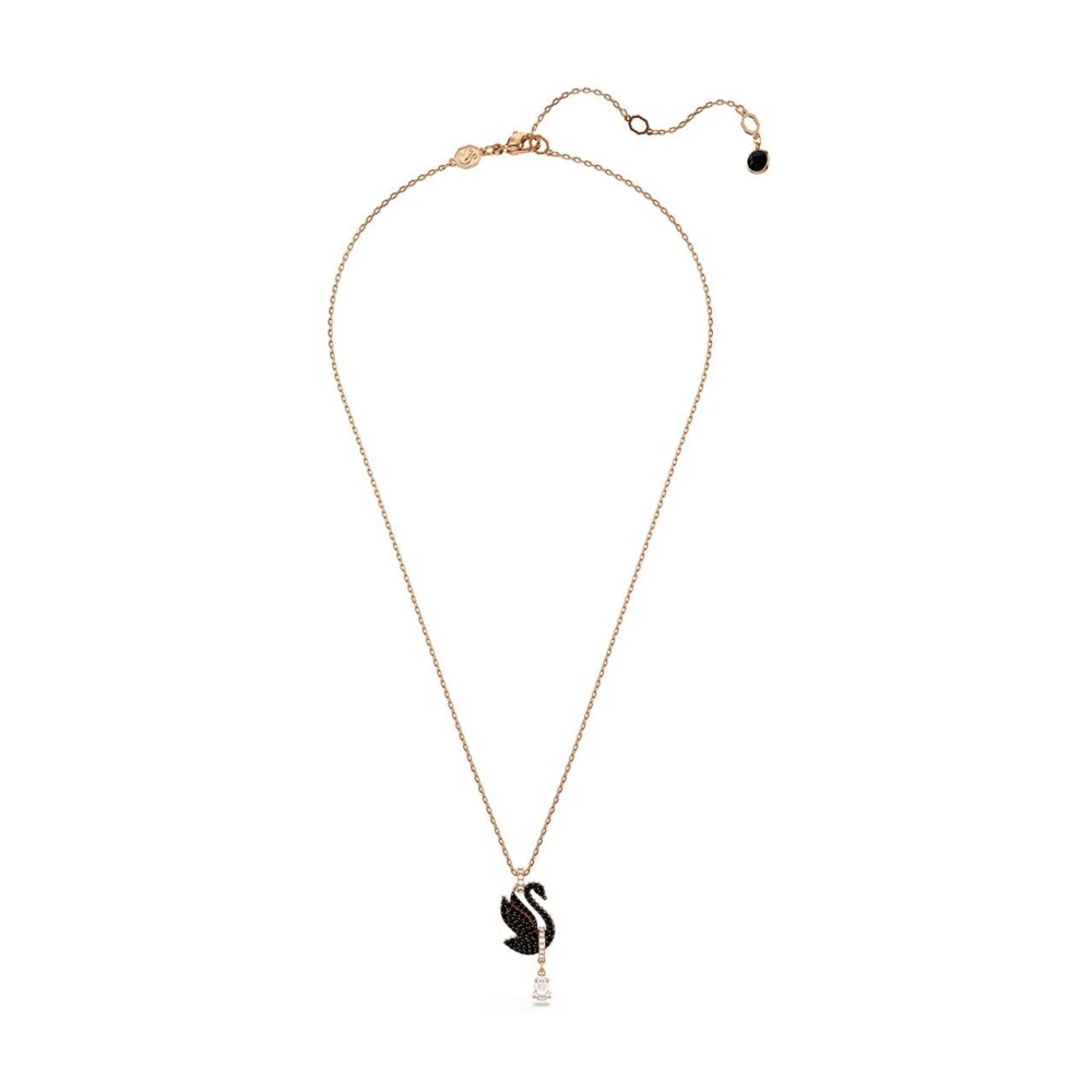 Swarovski Damen Weiß 5678045 Schwan Schwan Schwarzer Halskette - Bild 3