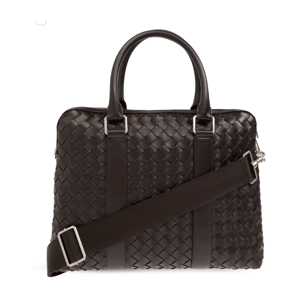 Bottega Veneta Avenue Medium aktetas Brown Heren