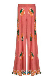 Mes Demoiselles Wants Flower pantalon rood