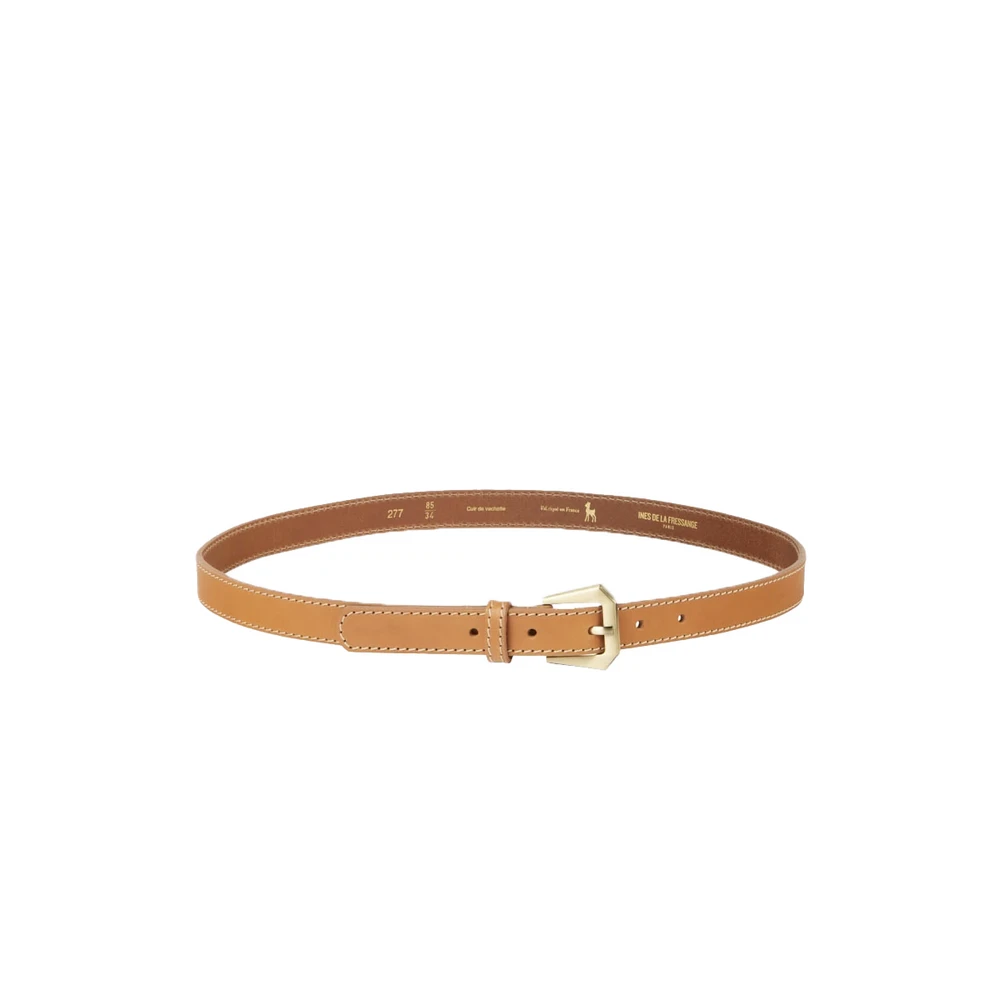 Ines De La Fressange Paris Augustine kamelriem Brown Dames