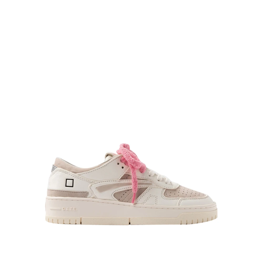 D.a.t.e. Women's Beige Torneo Trainers - Sneakers - 7 Uk - Shoes