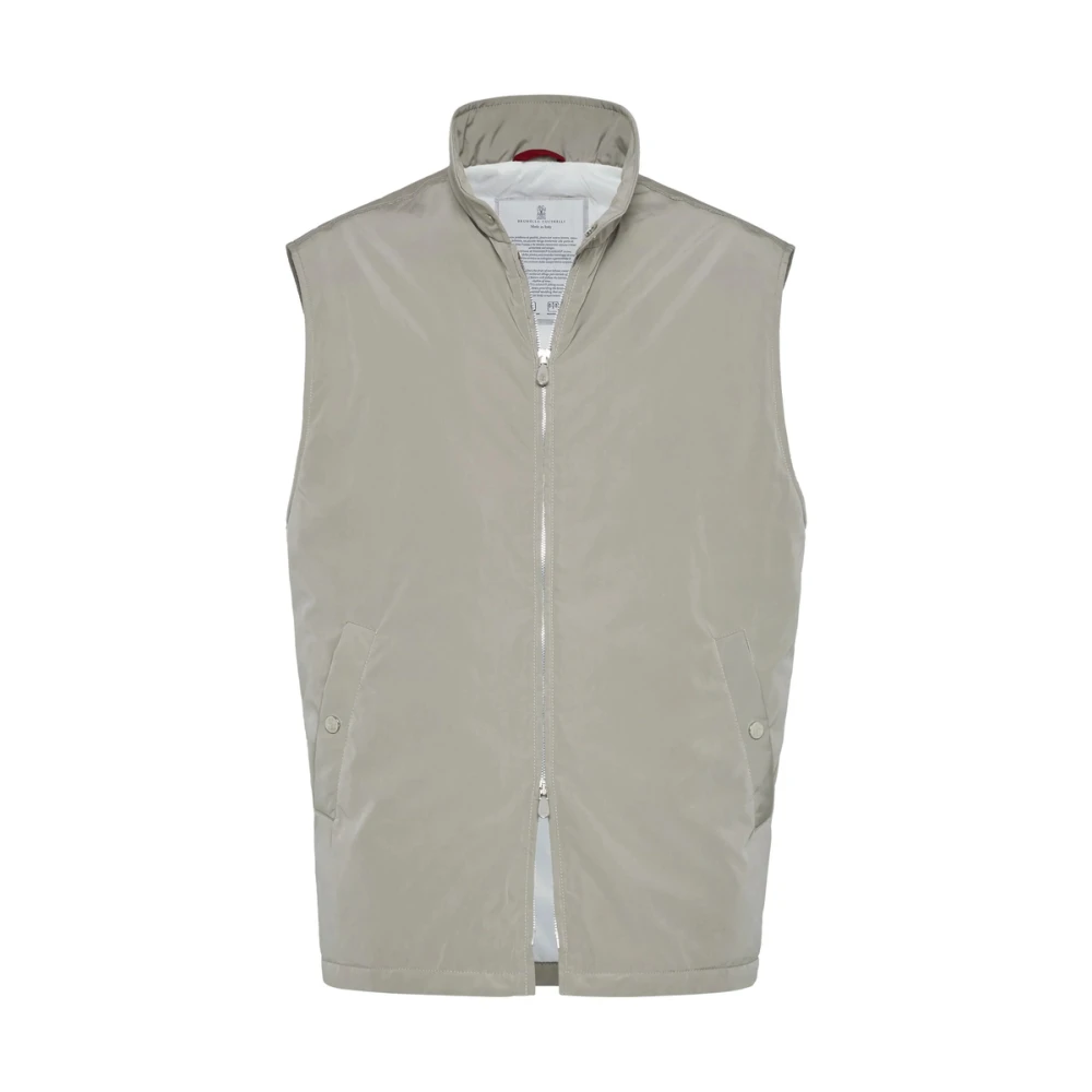Jackets > Vests - - Brunello Cucinelli - Modalova