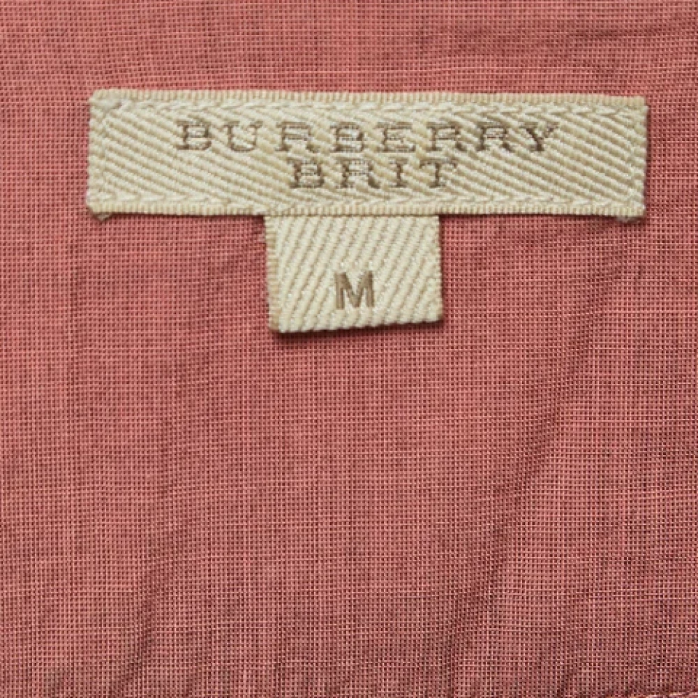 Burberry Vintage Pre-owned Cotton tops Multicolor Dames