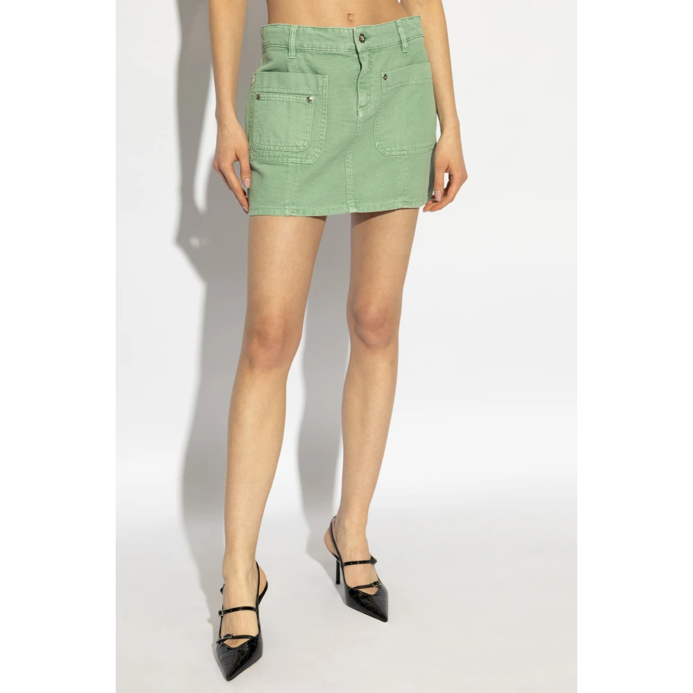 Blumarine Denim rok Green Dames