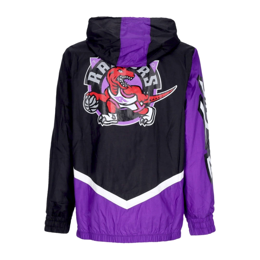 Mitchell & Ness Toronto Raptors Windbreaker NBA Full Zip Black Heren