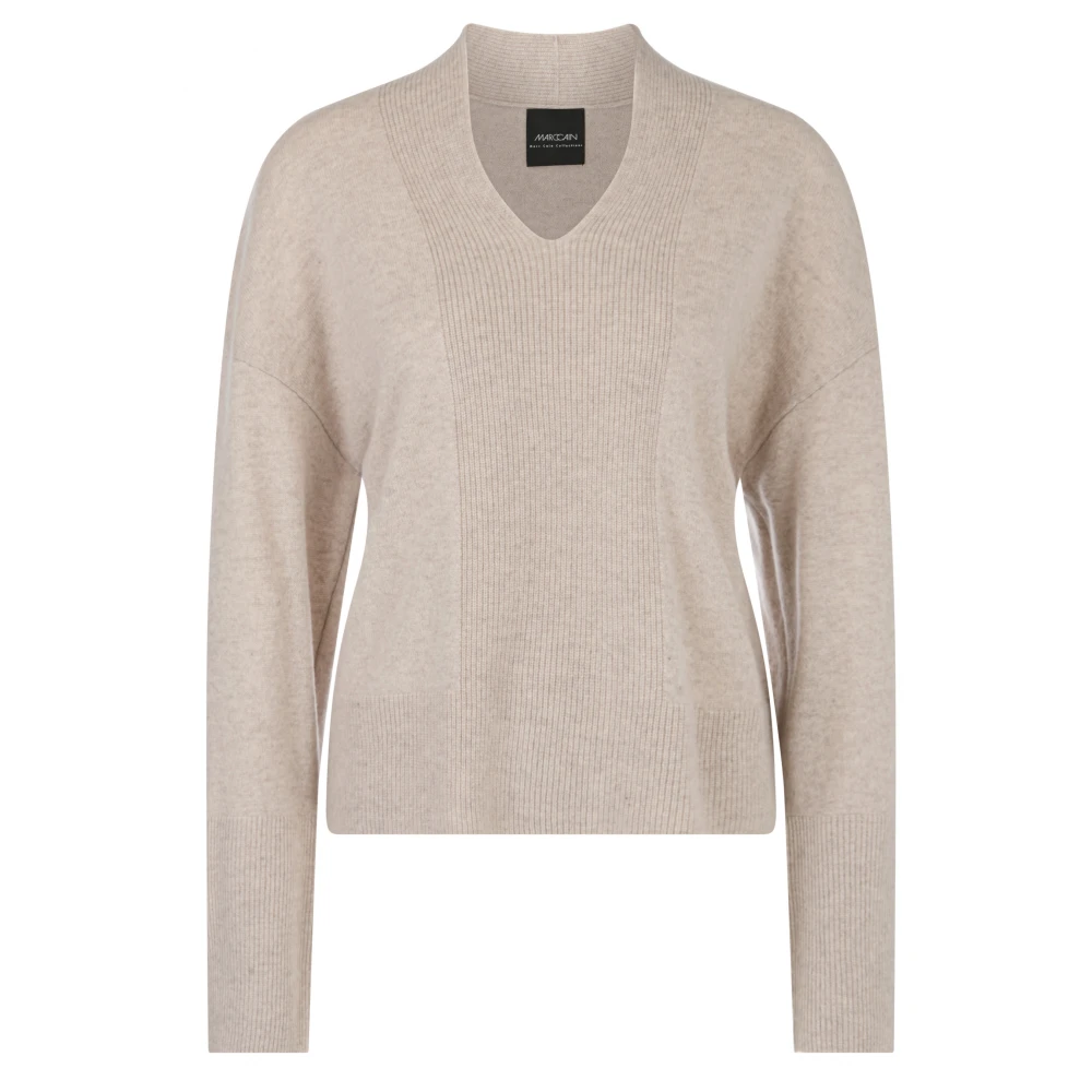 Marc Cain Gebreide trui in trendy stijl Brown Dames