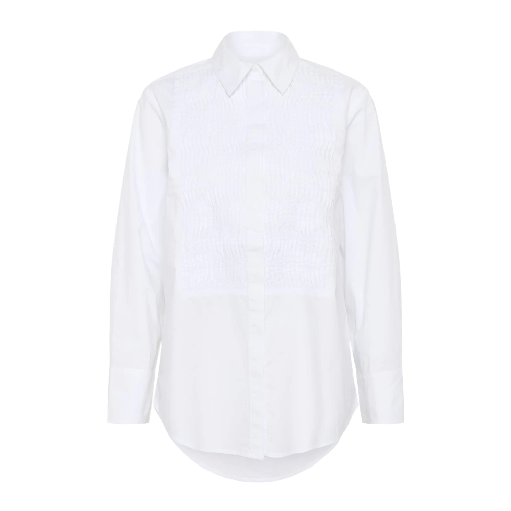 Part Two Women's White Classic Shirt Blouse Bright - Shirts - 2XL - Blouses & Shirts
