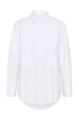Klassisk Vit Skjortblus Bright