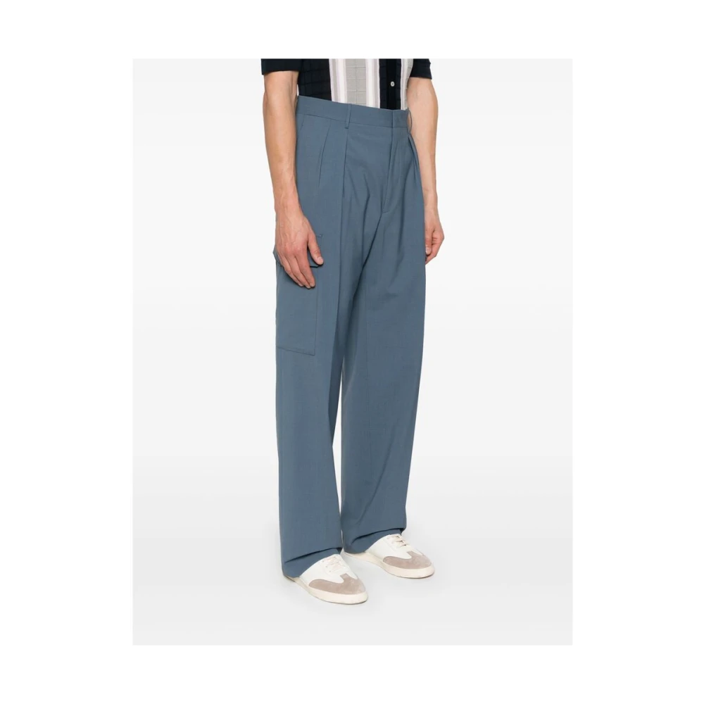 Tagliatore Broek Blue Heren